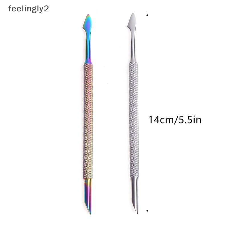 Bộ Dụng Cụ Chăm Sóc Móng Hai Đầu Bằng Thép Không Gỉ