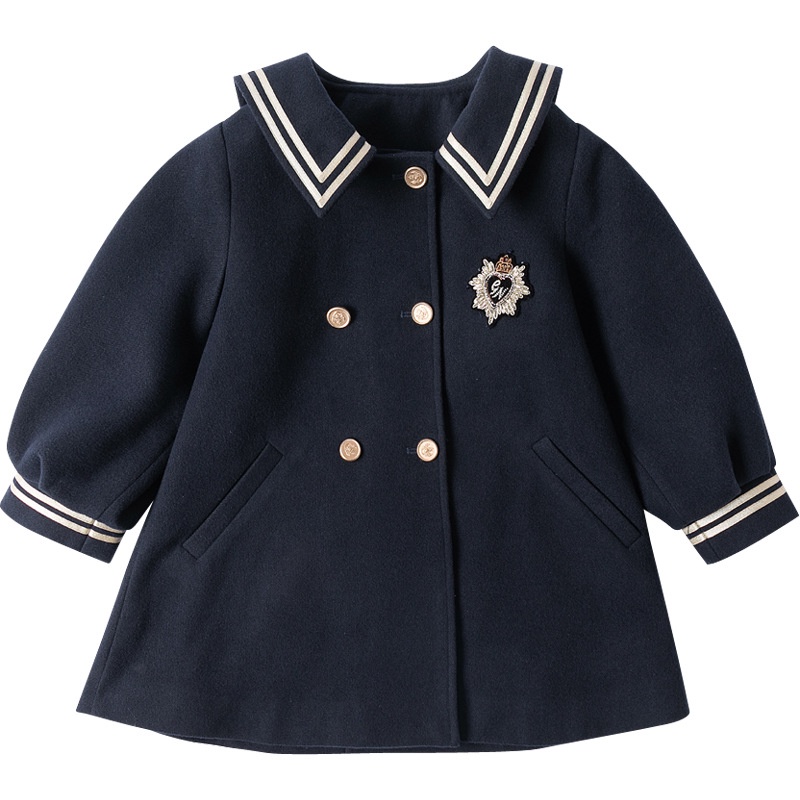 Áo Khoác Len Tay Dài Phong Cách Hàn Quốc Thời Trang Thu Đông Mới Cho Nữ