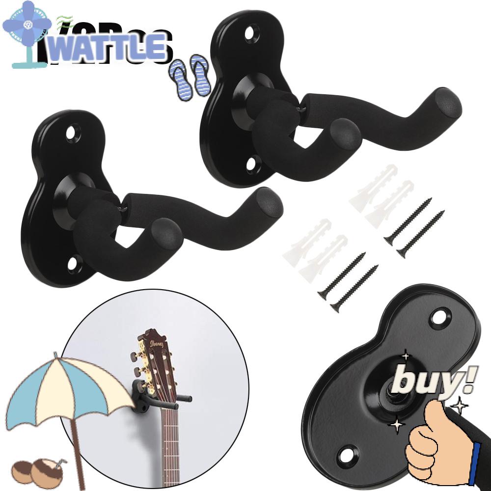 WTTLE Móc Treo Tường Chống Trượt Cho Đàn Guitar Bass Violin Ukulele