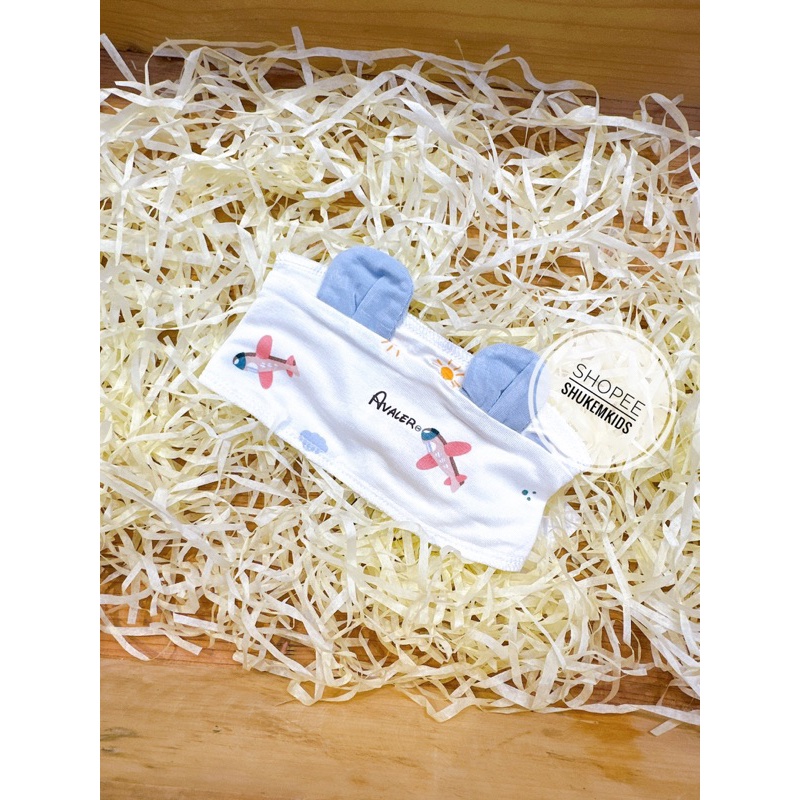 Avaler Set 2 chiếc che thóp sợi tre cho bé