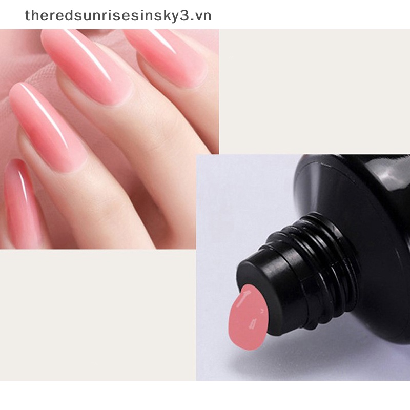 Gel Poly Acrylic Trong Suốt Nối Dài Móng Tay Nhanh Chóng 15ml