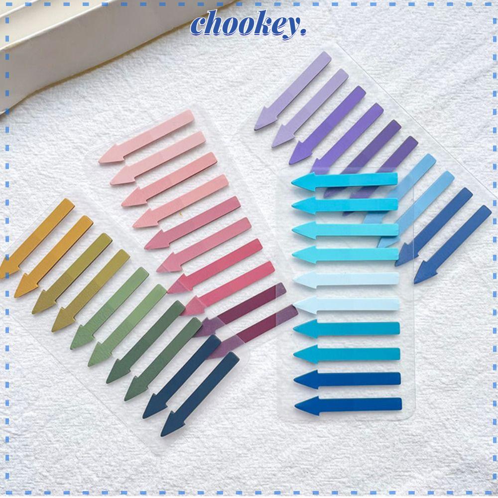CHOOKEY 5 Bộ Giấy Dán Ghi Chú, Máy Tính Bảng Chỉ Số Thú Cưng, Mũi Tên Trong Suốt Dùng Trong Trường Học, Văn