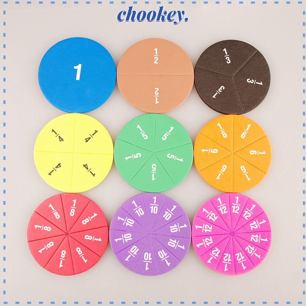 CHOOKEY Set 51 Đồ Chơi Câu Hỏi Bằng Xốp EVA Montessori Tròn Hỗ Trợ Dạy Học Cho Bé