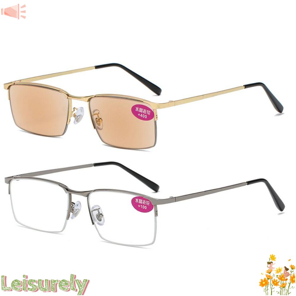 LEILY Kính Đọc Sách Bảo Vệ Mắt Kiểu Dáng Đơn Giản Phong Cách Vintage Cho