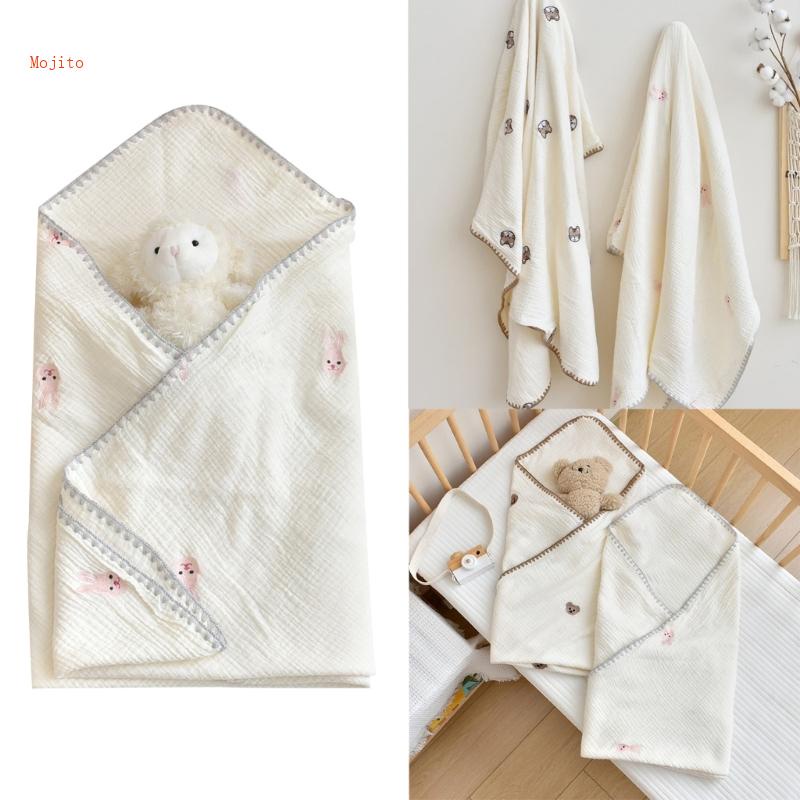 Chăn Quấn Em Bé Chất Liệu Cotton Kích Thước 100x100cm 39x39-inch