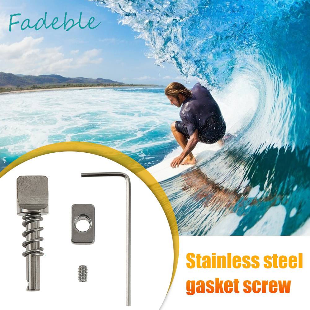 Bộ Ốc Vít Cố Định Tấm Ván Lướt Sóng Bằng Inox Chuyên Dụng