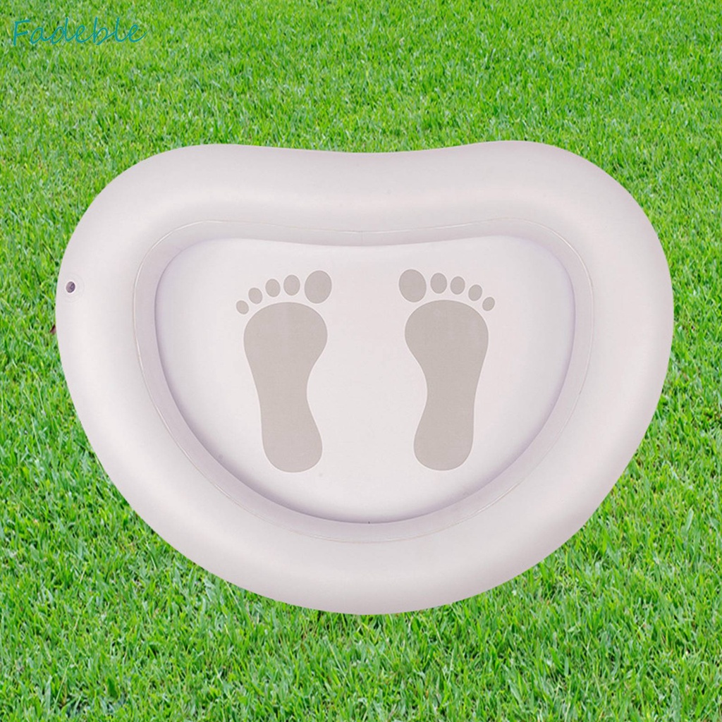 Chậu Rửa Chân Bơm Hơi Bằng PVC Trọng Lượng Nhẹ Tiện Dụng Cho Spa