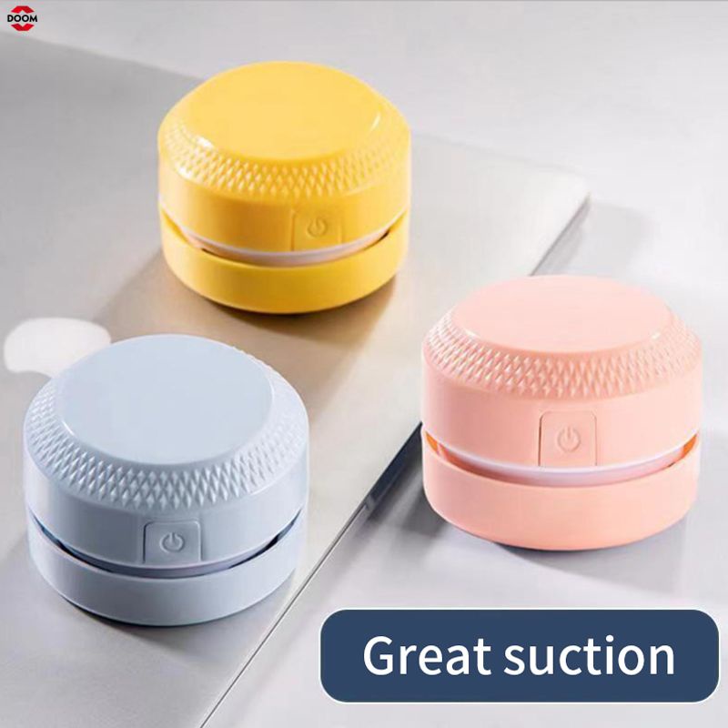Máy hút bụi mini đa chức năng, Máy hút bụi bột cà phê, Máy hút bụi góc bàn mini dễ thương, Thích hợp cho quán bar, ô tô, máy tính gia đình, Máy quét bột cà phê 【doom】