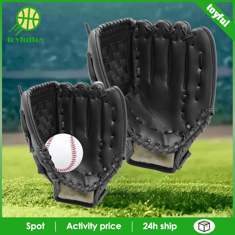 Set 2 Găng Tay Bóng Chày Dày Dặn Kèm Bóng Chày Dễ Vỡ