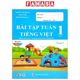 Sách bài tập tuần tiếng việt 1 - tập 1