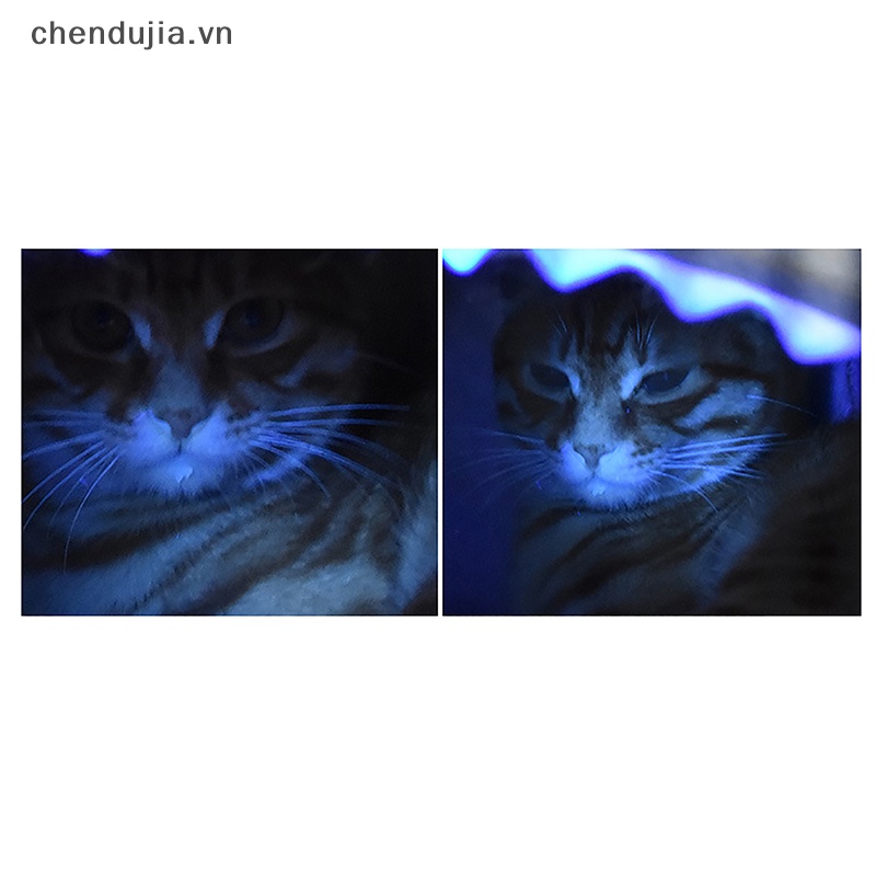 Đèn Pin Mini 395nM 380nM 365nM UV LED Hình Cây Bút Chất Liệu Nhôm