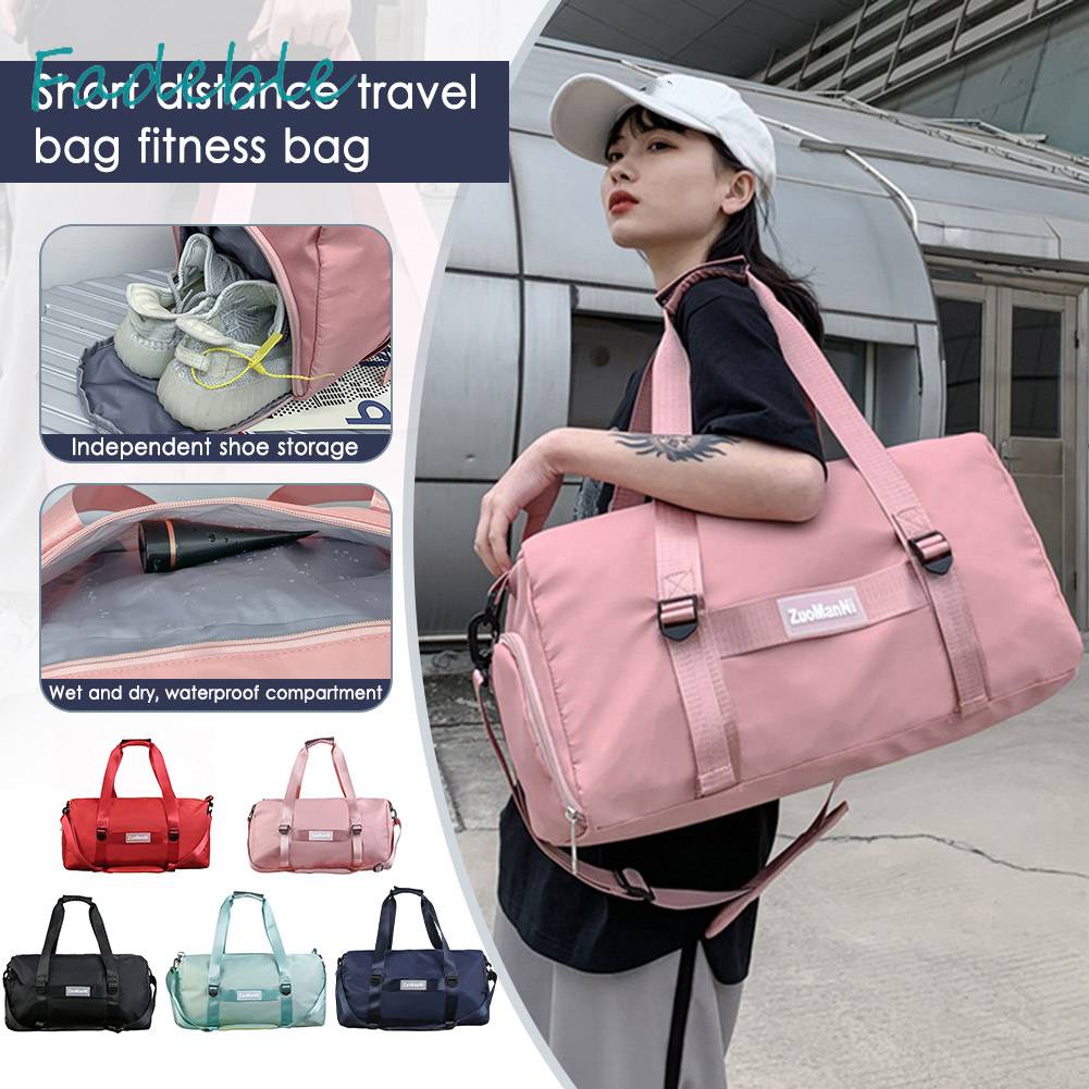 Ba Lô Thể Thao Sức Chứa Lớn Chia Ngăn Khô Và Ướt Tiện Dụng Cho Nam Và Nữ