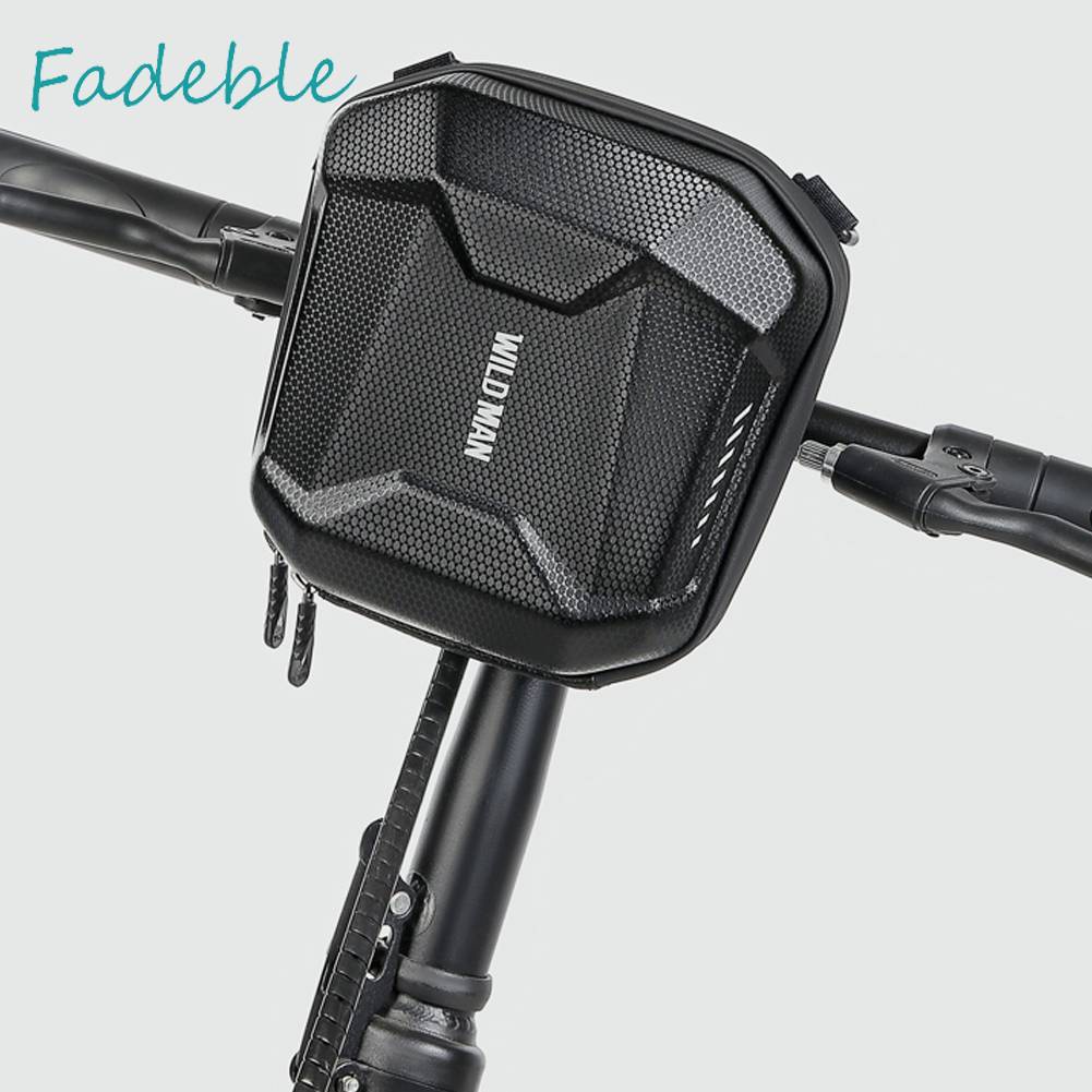 Túi Đeo Vai Họa Tiết Phản Quang Gắn Phía Trước Xe Đạp