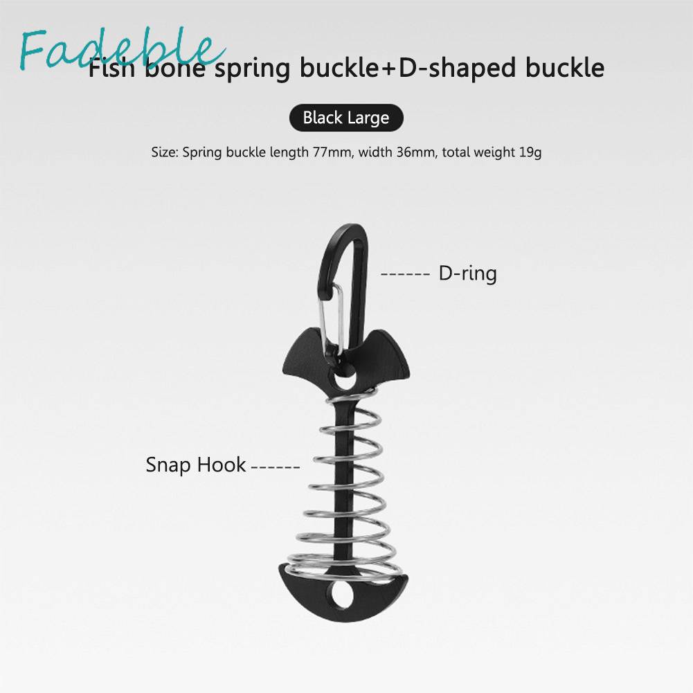 Móc Lò Xo Xương Cá Chuyên Dụng Cho Cắm Trại Dã Ngoại