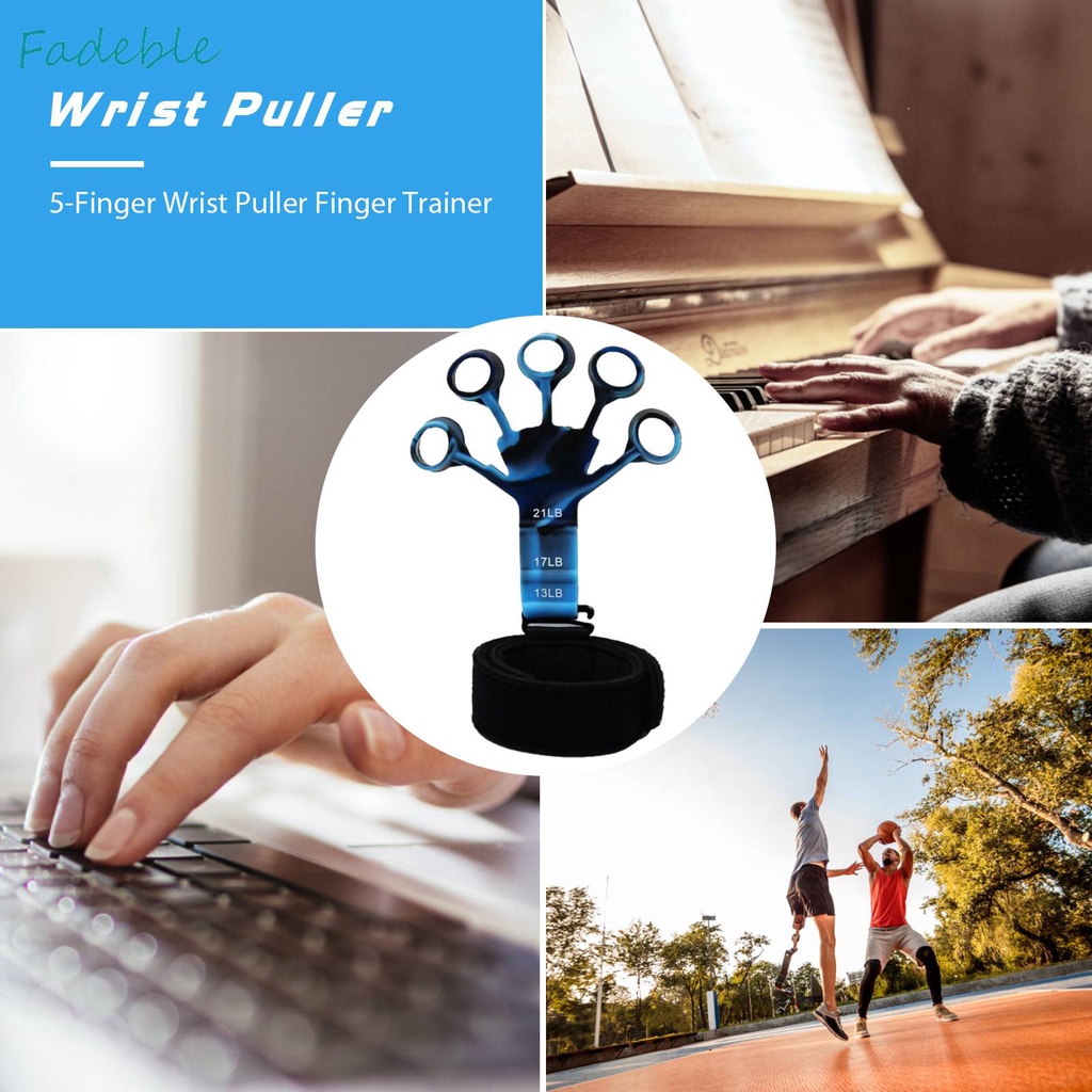 Bộ 5 Dụng Cụ Luyện Tập Phục Hồi Chức Năng Ngón Tay Bằng Silicone