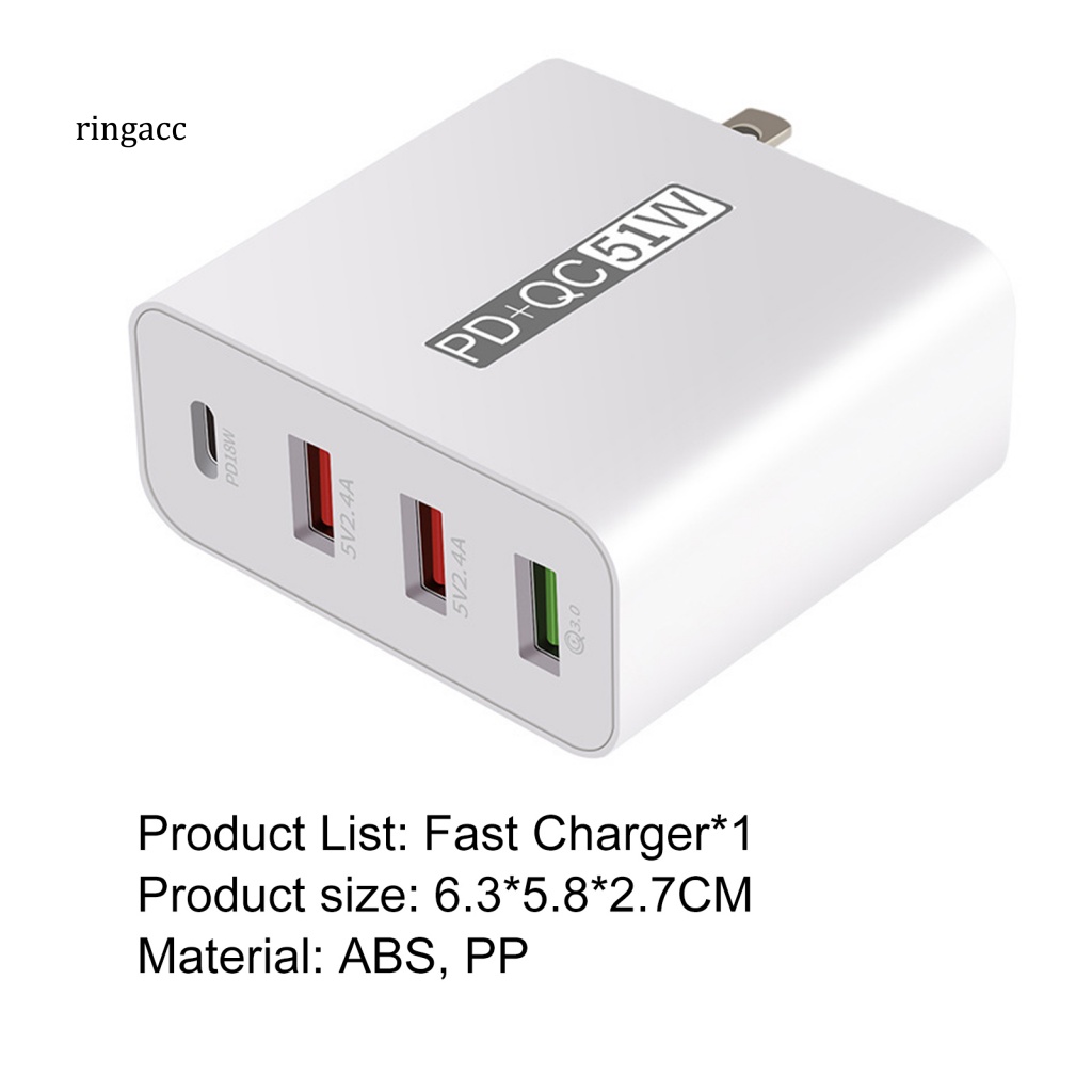 Cốc Sạc Nhanh Cổng USB Thiết Kế Nhỏ Gọn Dễ Dùng Mang Theo Khi Đi Du Lịch