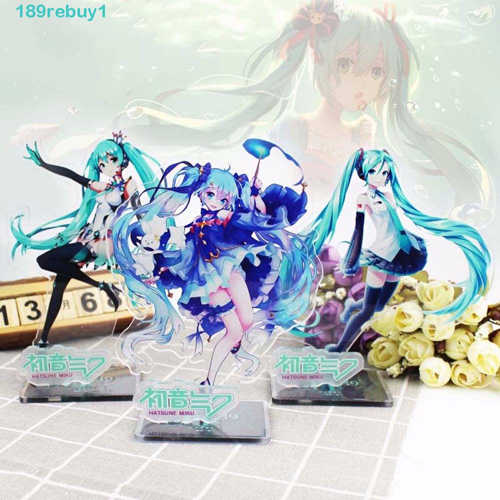 REBUY1 Mô Hình Nhân Vật Hatsune Miku Xinh Xắn Dùng Trong Trang Trí
