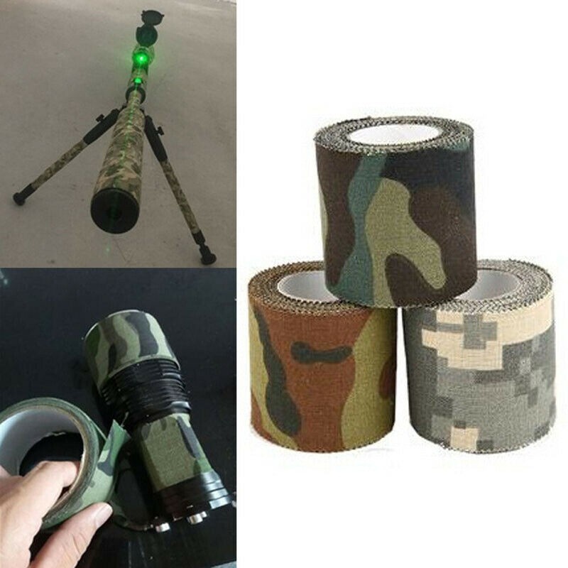 Hình thức camo ngoài trời có thể tái sử dụng tự bám camo săn bắn súng trường vải băng quấn-phần