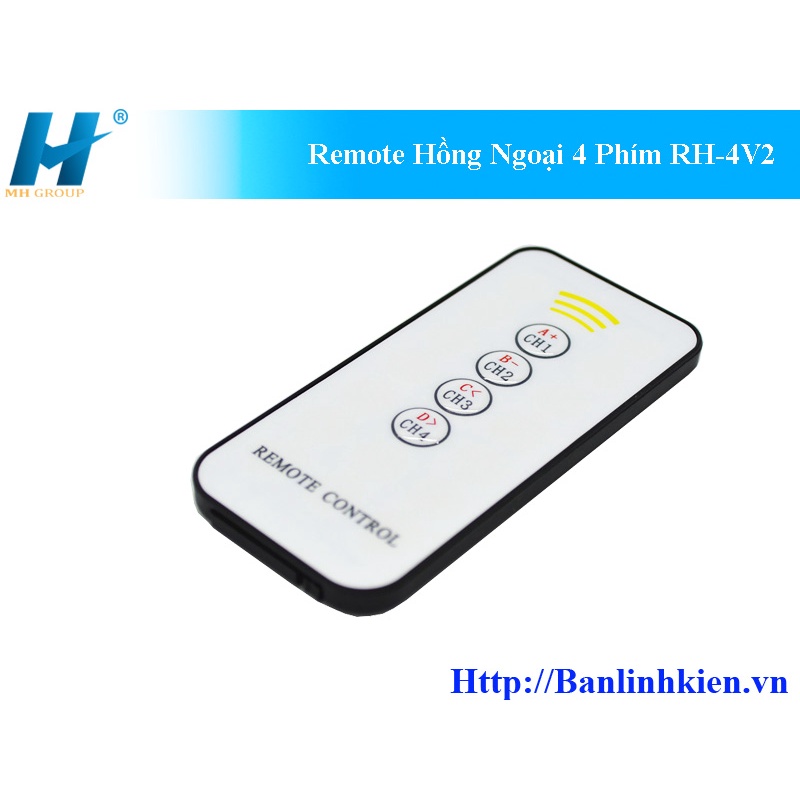Remote Hồng Ngoại 4 Phím RH-4V2