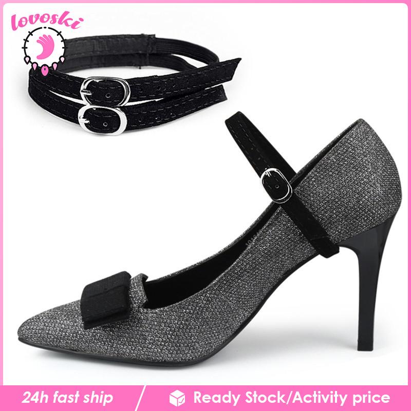 Dây Da Đeo Giày Chống Trượt Có Thể Điều Chỉnh Tiện Dụng Cho Nữ