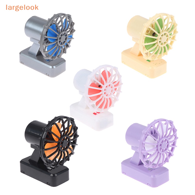 Quạt Điện Mini Để Bàn Trang Trí Nhà Búp Bê Tỉ Lệ 1: 12 1: 6