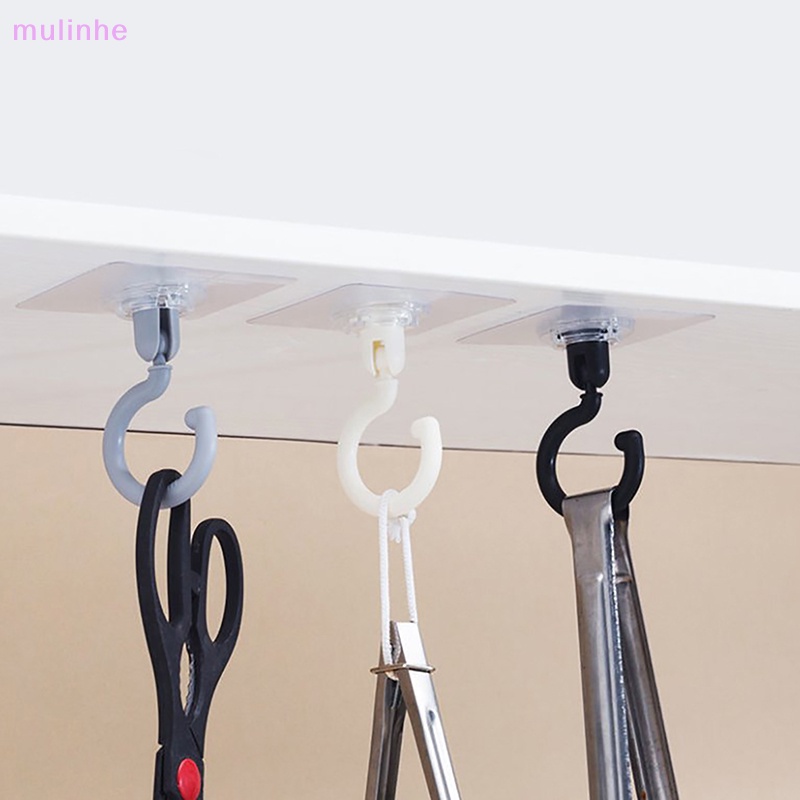 Móc Xoay Treo Đồ Dán Tường Nhà Bếp / Phòng Tắm