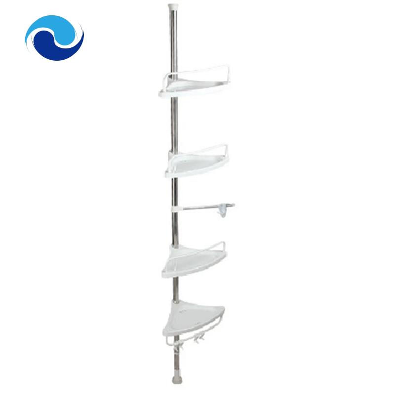 Kệ Đứng 4 Tầng Gắn Góc Tường Nhà Tắm Sắp Xếp Gọn Gàng