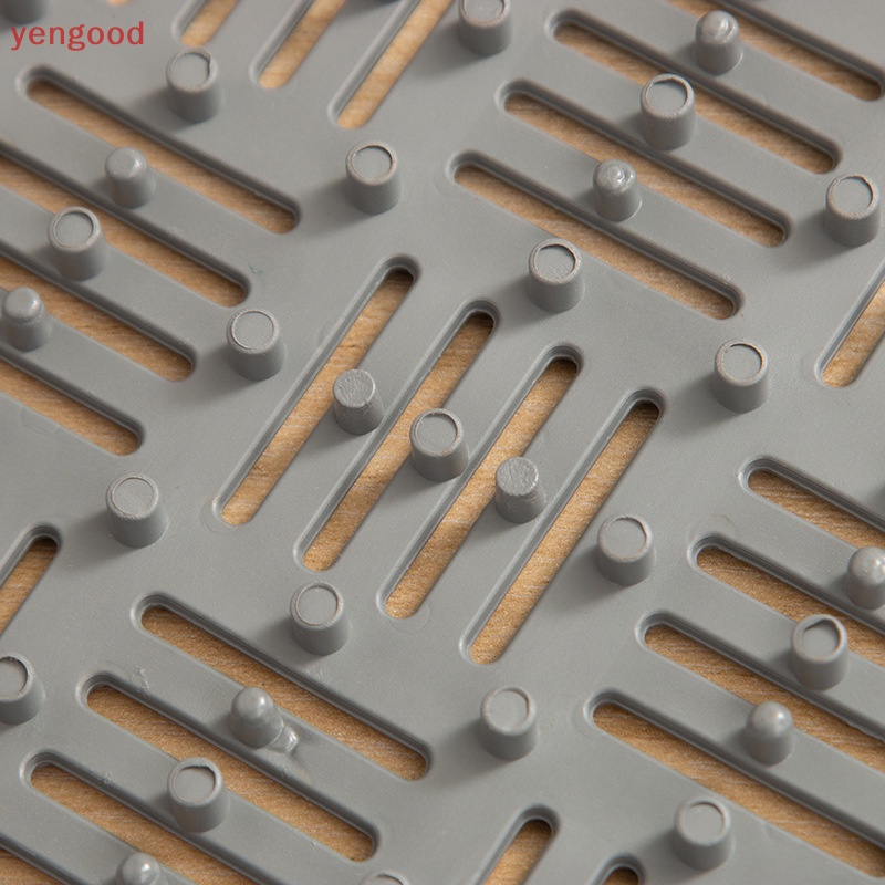 (YGD) Thảm Mát Xa Chân Ghép Nối Lỗ Thoát Nước Chống Trượt Có Lỗ Thoát Nước Cho Nhà Tắm / Nhà Vệ Sinh /