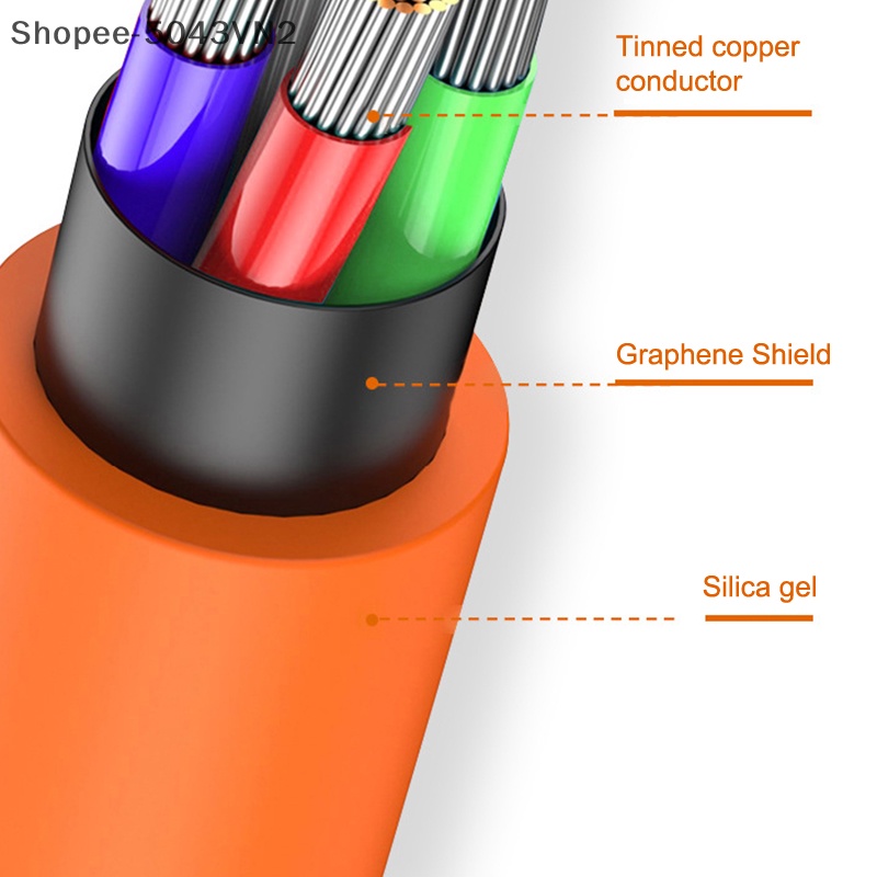 Dây Cáp Sạc USB Type C 2.vn Chuyên Dụng Cho Điện Thoại Xiaomi POCO Huawei