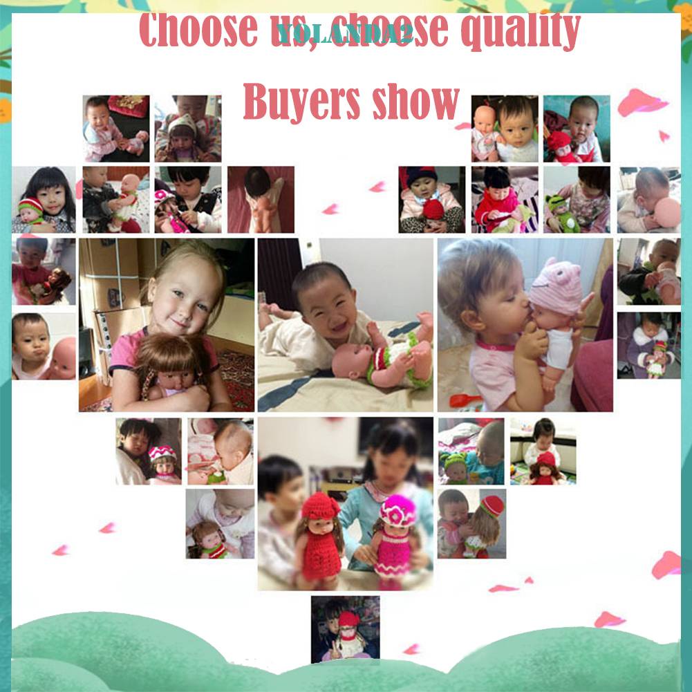 Búp Bê 3D Bằng PVC Mềm Co Giãn Dành Cho Bé 30cm