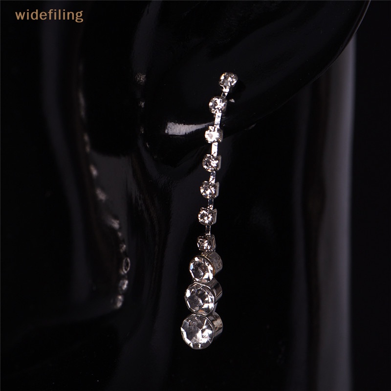 1 Bộ Vòng cổ + Bông Tai Đính Đá Pha Lê Sang Trọng Mới