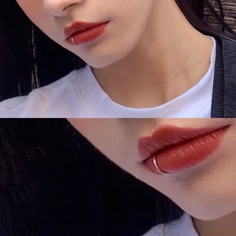 Khuyên Xỏ Mũi / Môi Không Xỏ Lỗ Bằng Thép Không Gỉ Cá Tính Dành Cho Nam Và Nữ