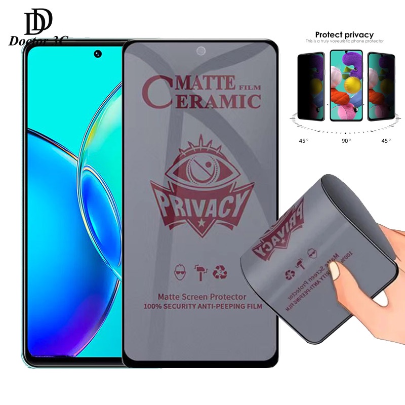 Chống nhìn trộm Cường lực full màn dẻo chống sứt vỡ viên Cho VIVO Y17s Y27 Y36 Y72 Y51 Y31 Y50 Y30 Y19 Y17 Y12 Y11 5G 4G 2023