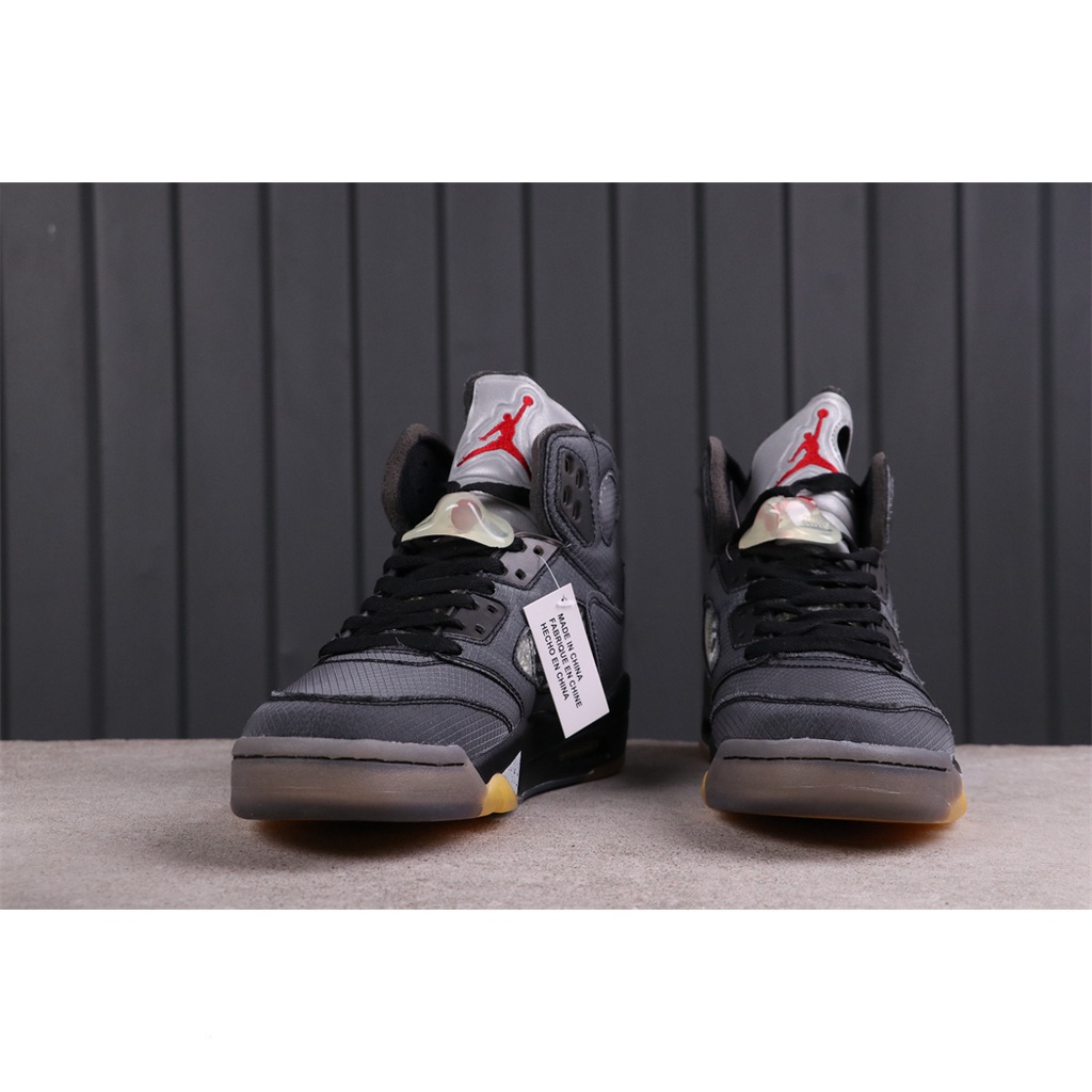 Off-white Giày Thể Thao Chơi Bóng Rổ Jordan 5 CT8480-001 40-47.5