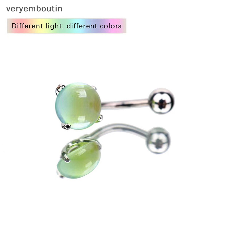 Khuyên Rốn Bằng Thép Không Gỉ Màu Kẹo Gợi Cảm Thời Trang Cho Nữ