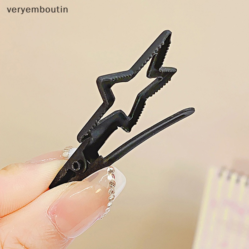 1 Kẹp Tóc Hình Ngôi Sao Phong Cách Hàn Quốc Cổ Điển Dành Cho Nữ