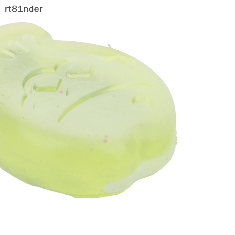 Rt Đồ Chơi Khối Đá Xốp Squishy Giảm Stress Hình Cá Mini Màu Trong Suốt Cho Bé