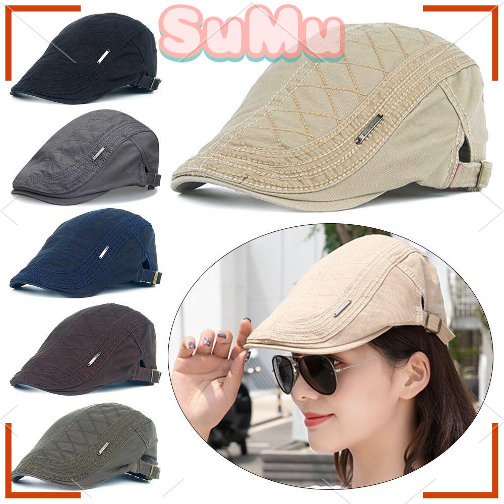 SUMU Mũ Cotton Phẳng Điều Chỉnh Được Dùng Khi Lái Xe