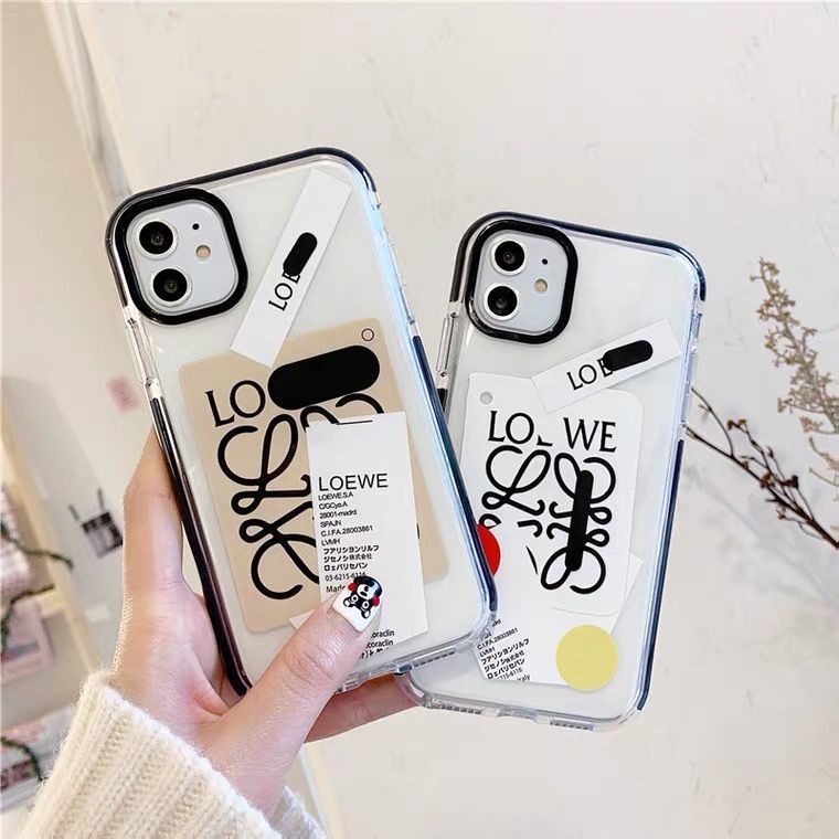 Ốp Điện Thoại Trong Suốt Họa Tiết Nhãn Dán Độc Đáo Cho Iphone 78p 13 proxsmax x xriPhone12 11 UGZS