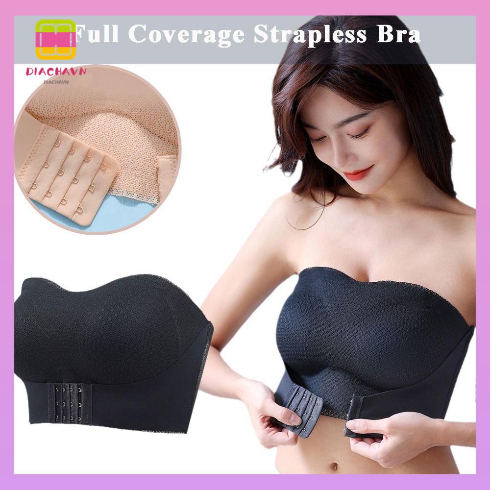 DIACHAVN Áo Ngực Không Dây Không Gọng Chống Trượt Plus Size Dành Cho Nữ