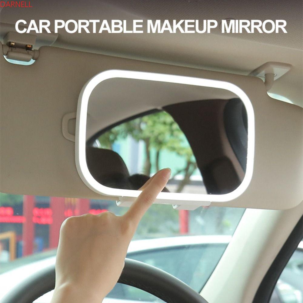 Gương Chiếu Hậu Tích Hợp Đèn LED Màu Hồng Có Thể Điều Chỉnh Cho Xe Hơi