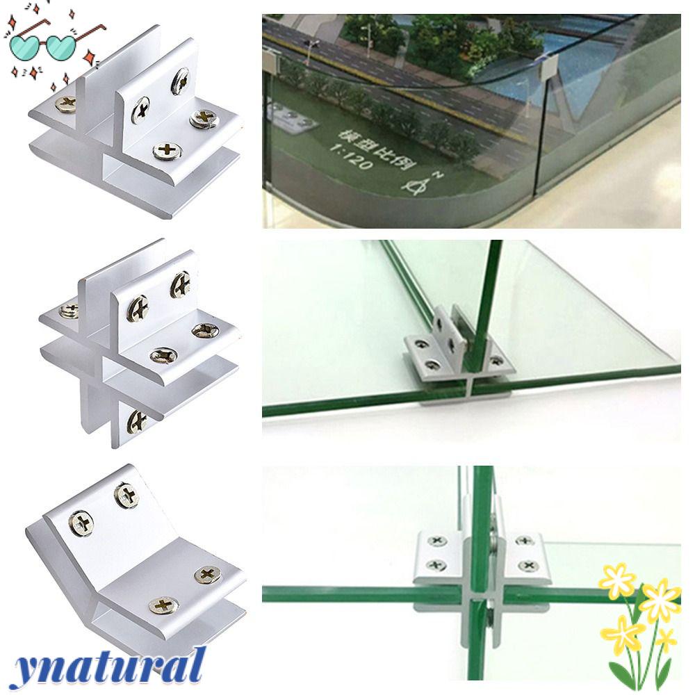 YNATURAL Bản Lề Cửa Kính Bằng Hợp Kim Kẽm Chất Lượng Cao