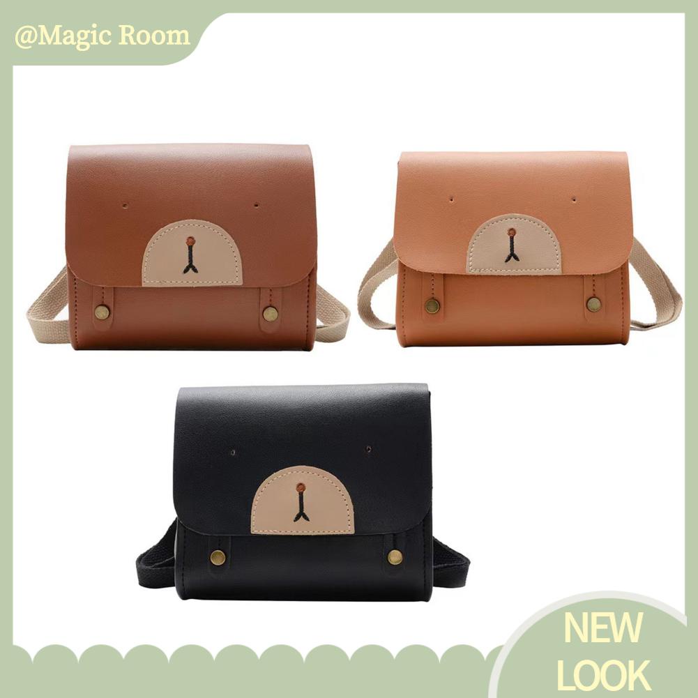 Babyfair Ba Lô Gấu Trẻ Em PU Hoạt Hình Túi Mầm Non Mẫu Giáo Mini Dễ Thương Đi Học Cho Bé 1 Đến 3 Tuổi