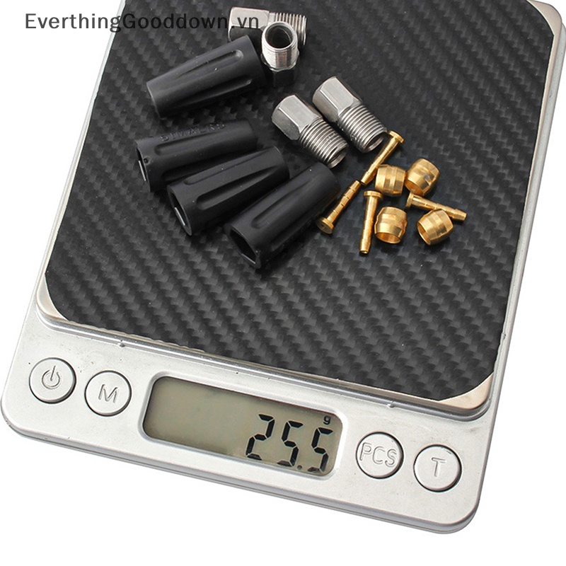 Everthinggooddown Bộ Ống Bơm Dầu Thủy Lực Dạng Vòng Nhấn Chữ T Cho Xe Đạp vn