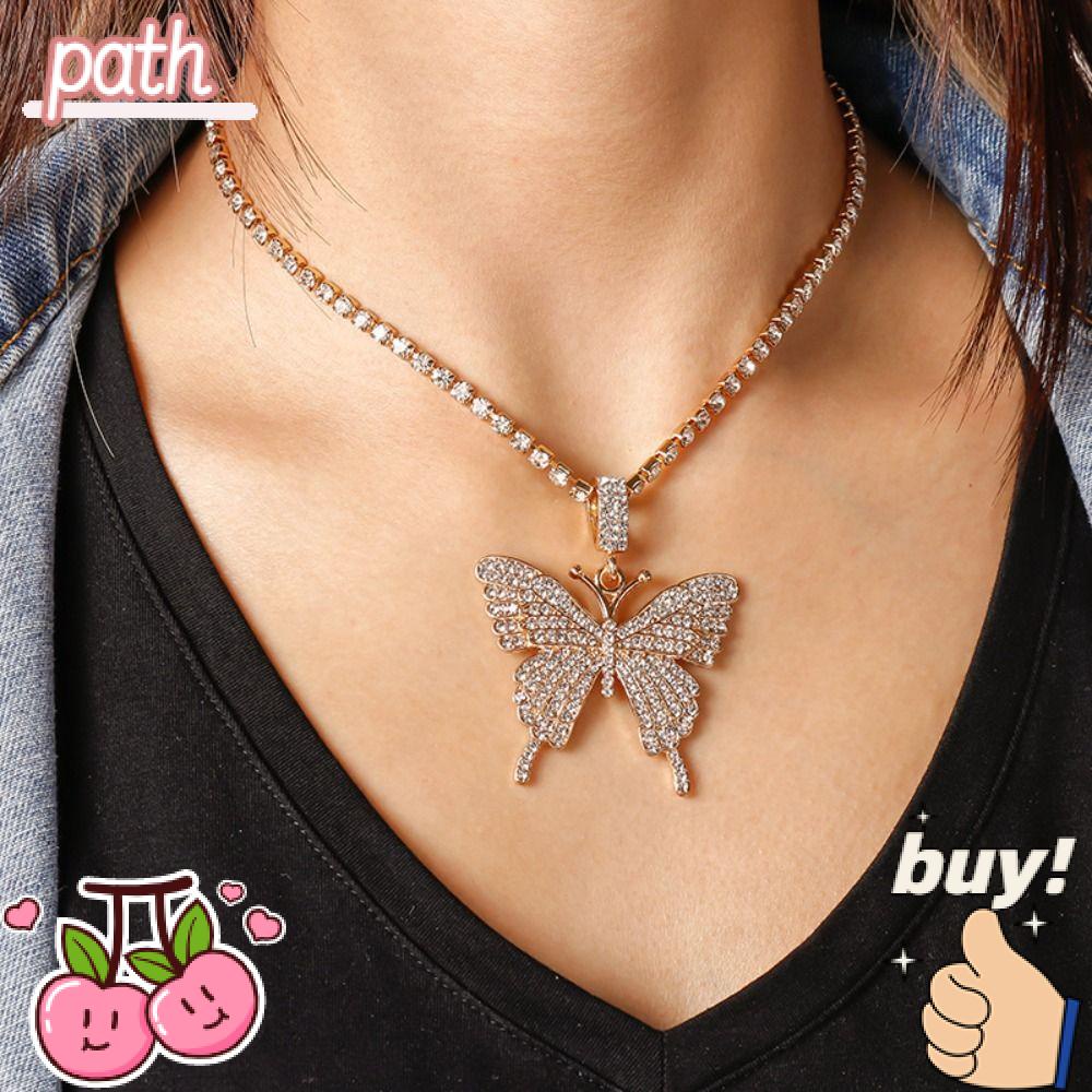 PATH Vòng cổ Mặt Bướm Thời Trang