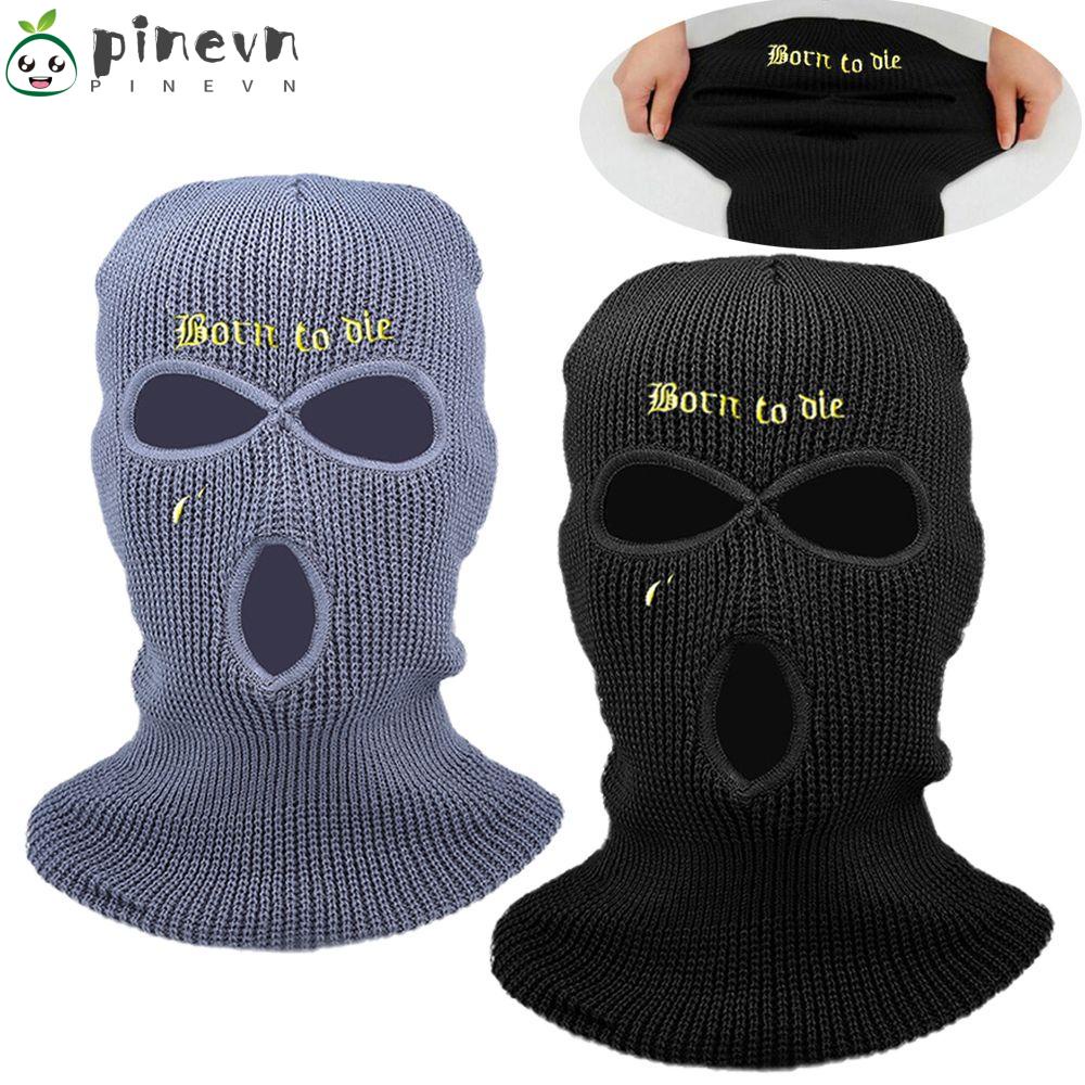 PINEVN Mặt Nạ Che Phủ Toàn Diện Dệt Kim Giữ Nhiệt Cho Nam Nữ