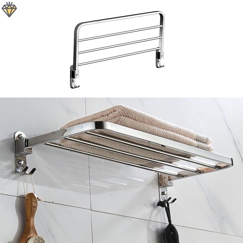 Giá Đỡ Treo Khăn Tắm Bằng Thép Không Gỉ Có Thể Tháo Rời