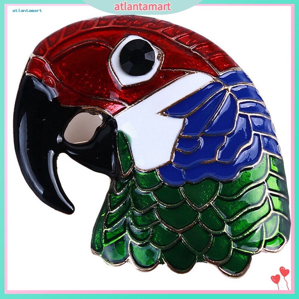 Túi Đựng Đồ Dùng Cao Cấp Tiện Dụng| Trâm Cài Áo Hình Chú Vẹt Hoạt Hình Tráng Men