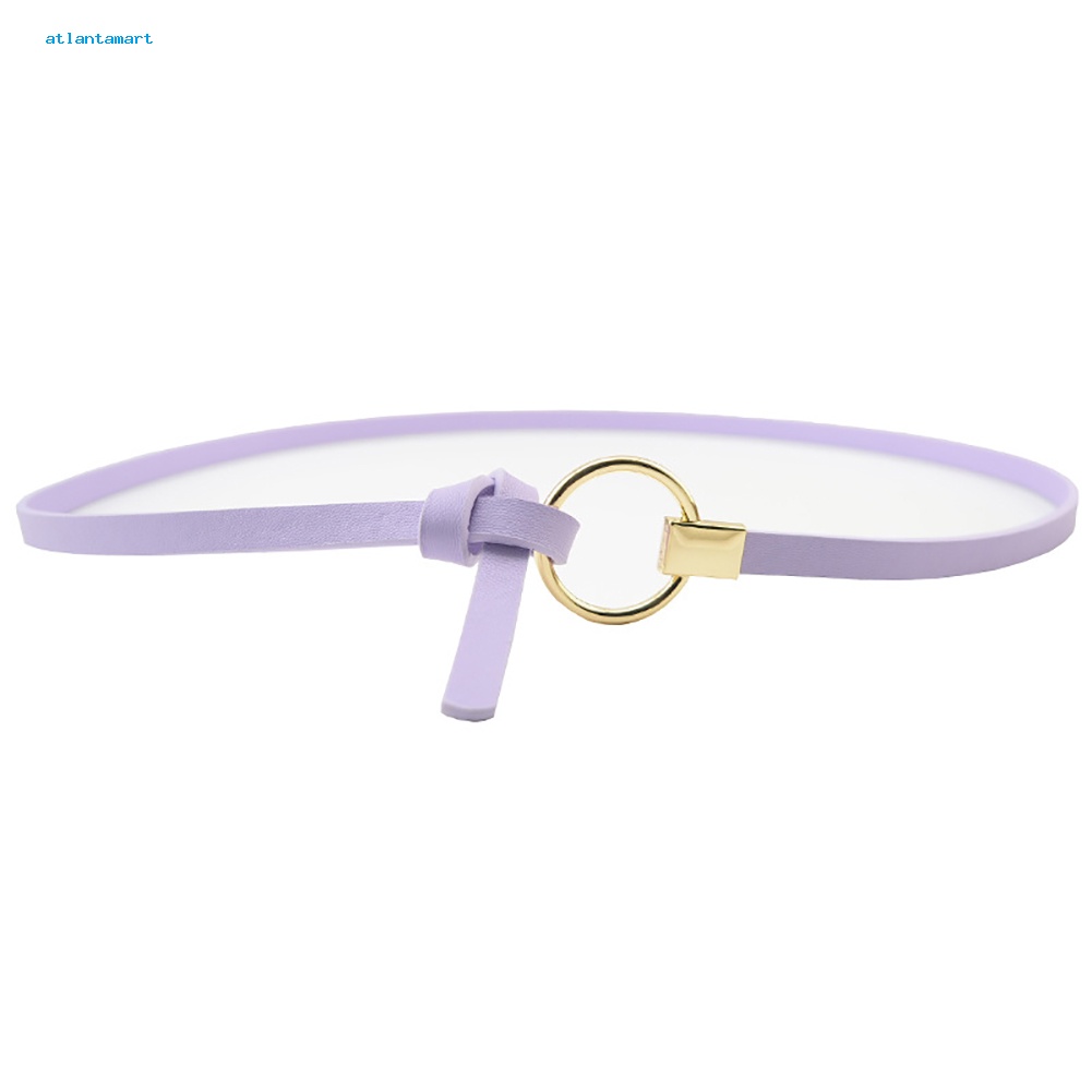 Túi Đựng Đồ Dùng Cao Cấp Tiện Dụng| Thắt Lưng Giả Da Với Khoen Tròn Kim Loại Thời Trang Cho Nữ