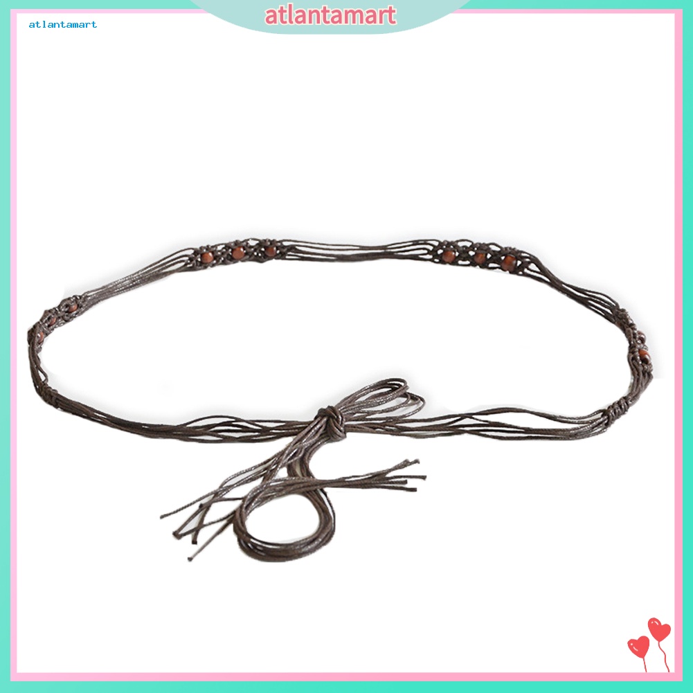 Túi Đựng Đồ Dùng Tiện Lợi Chất Lượng| Thắt Lưng Dây Bện Xỏ Hạt Thủ Công Phong Cách Bohemia Dành Cho Nữ